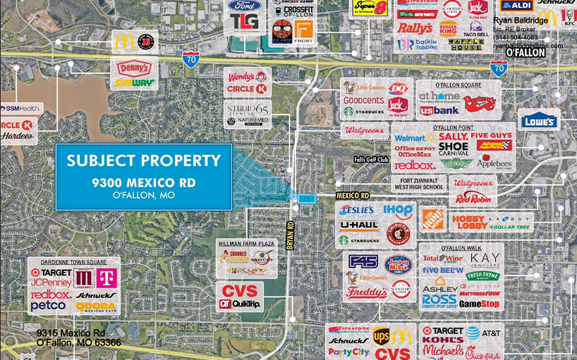 Commercial Property in 9315 Mexico Road, O’Fallon, MO | Baldridge Properties