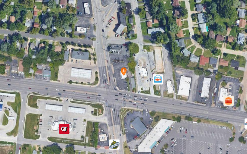 Commercial Property for Ground Lease or BTS: 1800 Woodson Rd, Saint Louis, MO, 63114 | Baldridge Properties